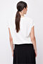 Women's Crew Neck Short Sleeve Blouse - 6