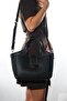 4004 Black Floter Women's Shoulder Bag - 4