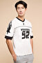 Printed T-Shirt with Crew Neck and Short Sleeves - 4