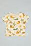 2 Pack Printed T-Shirts with Short Sleeves - 2