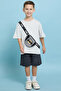 Batman Print T-Shirt with Crossbody Pouch - 4