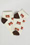 3 Pack Patterned Ankle Socks - 2