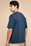 Solid T-Shirt with Crew Neck and Short Sleeves - 5