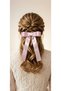 Mabel Women's and Children's Pink Satin Bow Buckle - 2