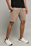 Solid Active Shorts with Elastic Waist - 4