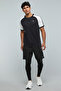 Color Block Active T-Shirt with Raglan Sleeves and Short Sleeves - 2