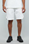 Waffle Textured Shorts with Drawstring Waist