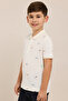 Embroidered Polo T-Shirt with Short Sleeves - 3