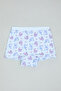 3 Pack Stitch Print Boyshorts - 4