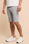 Solid Shorts with Drawstring Waist - 3