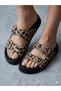 2239-Polen Anatomical Flexible Sole Stoned Women's Daily and Indoor Slippers - 6