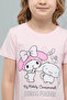 Cinnamoroll Print Nightdress with Crew Neck and Short Sleeves - 4