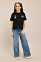 Printed T-Shirt with Crew Neck and Short Sleeves - 6