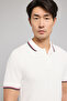 Tipping Detail Polo T-Shirt with Short Sleeves - 6