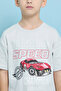 Printed T-Shirt with Crew Neck and Short Sleeves - 6