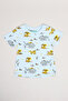 Printed T-Shirt and Shorts Set - 2