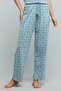 Patterned Collared Pyjama Set - 6