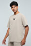 Printed T-Shirt with V-Neck and Short Sleeves - 4