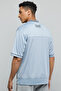 Typography Print Jersey with V-Neck and Short Sleeves - 6