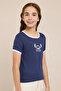 Stitch T-Shirt with Crew Neck and Short Sleeves - 3
