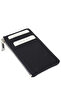 Mpcuz 101 Women's Unisex, Genuine Leather, Wallet Card Holder Black