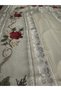 Dowry 6 Piece Floral Embroidered Etamine Prayer Rug Set Bundle Set - 2