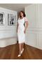 Paris Chic Bow Detailed Lace Dress - 5