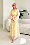 Aurora Floral Chiffon Dress - Pink - 4
