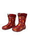 Waterproof Children's Rain Boots with Plush Inside, Plastic Boots - 3