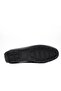 23140 Genuine Leather Black Men's Casual Shoes - 3
