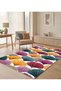 Sdt Japanese Inspired Antique Mabet Tree Patterned Woven Base Decorative Carpet Sdt619