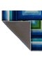 Sdt Isometric Nested Square Patterned Blue Woven Base Decorative Carpet Sdt621 - 5
