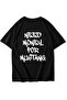 Unisex Oversize Mustang Need Money for Mustang T-Shirt Black