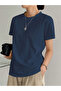 Women's Short Sleeve Stripe Detailed Basic T-Shirt Single Jersey Fabric Summer Comfortable T-Shirt - 5