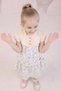 Floral Patterned Girl's Dress with Back Zipper Stylish Summer Dress - 4