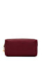 Zc254 Buzi Fabric Women's Makeup Bag Claret Red