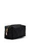Zc257 Fabric Women's Makeup Bag Silvery Black - 2