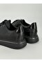 Men's Black Open Shoes with Garni Detail and Comfortable Design - 4