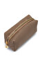 Zc254 Buzi Fabric Women's Makeup Bag Dark Mink - 3