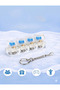 4-Piece Lighted Clicker Sound Click Key Gift Stress Keychain (Mixed Colors) - 2