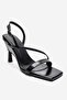 Jolene Black Print Women's Heeled Shoes - 3