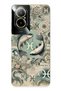 Realme 12 Lite Compatible Pisces Patterned Transparent Phone Case