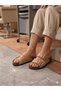 2239-Polen Anatomical Flexible Sole Stoned Women's Daily and Indoor Slippers - 5