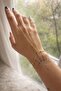 Zircon Stone Detailed Bone Chain Bracelet Şahmeran - 2