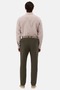 Khaki Gofre Coat Pants Sports Set 5281-15 - 5
