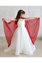 Children's Red Bindall Kaftan Dress with Cape (Dress Not Included) - 5