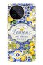 Realme 11 4g Compatible Lemon Patterned Transparent Phone Case