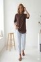 Women's Crew Neck Short Sleeve Modal Tunic - 2
