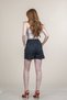 Women's Summer Black Shorts & Bermuda Polka Dot Patterned Single Pleated Pocket Short Stylish Casual Comfortable 30382 - 3