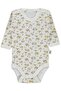 Palmiye Empirme 1-36 Month Snap Fastener Badi - Ecru